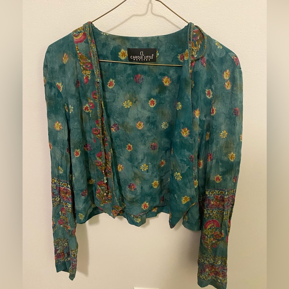 The Cutest Vintage Buttoned Jacket. Jingles When You Walk ;)